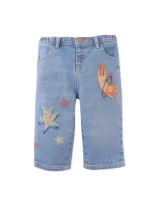 PANTS_WITH_CIRCUS_LION_PRINT_Blauw