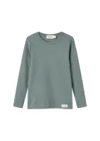 Plain_Tee_LS_T_shirt_Dusty_Green_Groen