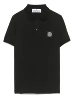 Polo_korte_mouw_Zwart_Zwart