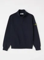 Polo_lange_mouw_Blauw_Blauw