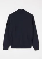 Polo_lange_mouw_Blauw_Blauw_1