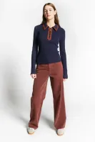 Polo_pull_suede_Blauw_1