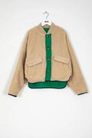 Reversible_teddy___nylon_jacket_Groen_1