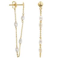 Ribbed_Mini_Moon_Pearl_Chain_Stud_Earring__Goud