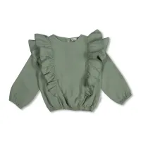 Ruffle_Blouse_Groen