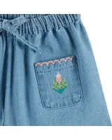 SHORT_DENIM_LIGHT_BRODE_ROSE_Blauw_1