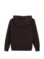 SWEATER_MET_KAP_Bruin