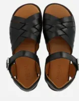 Sandal_braid_with_buckle_Zwart_3