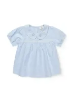 Seersucker_Blouse_Collar_Blauw_1