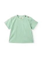 Seersucker_SS_Blouse__Blauw