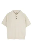Shortsleeve_Knitted_Polo_Creme