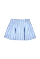 Sia_Popelin_Skirt_Blauw