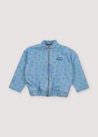 Smiley_Denim_Bomber_Blauw