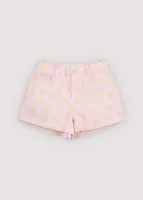 Smiley_Denim_Short_Smiley_Print_Roze