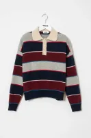 Striped_polo_pull_Blauw