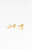 Studs_Earrings_Sweet_Icecream_Goud