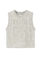 Tajo_Knit_vest_Grijs