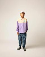 Violet_colorblock_polo_Paars_1