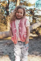 Wollen_bodywarmer___Flower_Power_Roze