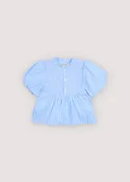 Ficus_Blouse_Ficus_Stripes_Blauw