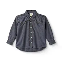 CHECKERED_COWBOY_SHIRT_Blauw