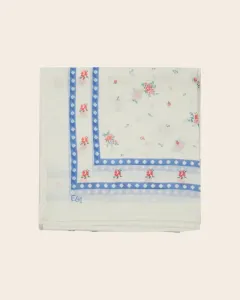 FOULARD_SOIE___COTON__Blauw