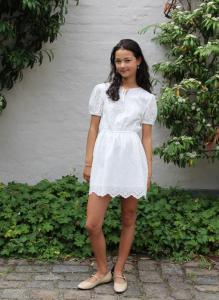 G_Luna_Tie_Dress_Creme