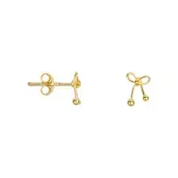 Mini_Bow_Stud_Earring_Goud