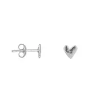 Mini_Heart_Stud_Earring_Silver_Zilver