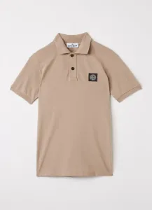 Polo_korte_mouw_Beige_Beige