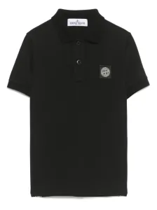 Polo_korte_mouw_Zwart_Zwart