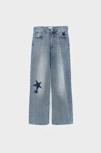 Popies_Flared_Jeans_Blauw