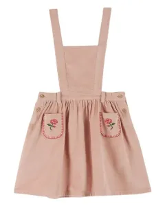 Robe_velours_poches_Roze