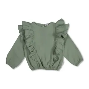 Ruffle_Blouse_Groen