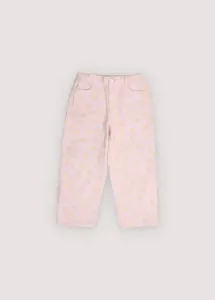 Smiley_Denim_Pant_Smiley_Print_Roze