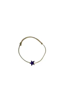 Star_M_Rope_Bracelet_Kobalt_Gold_Plated_