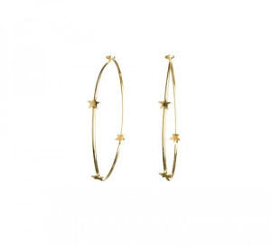 Star_hoop_small_earring_gold