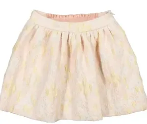 Sunita_Party_Jacquard_Skirt_Geel