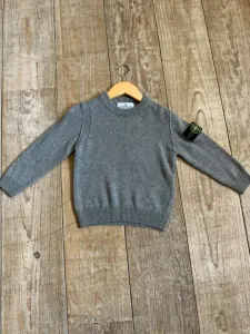 Trui_crew_neck_grey_melange_Grijs