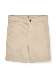 Twill_Shorts_Cuff_Beige