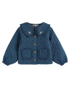 Veste_Quiltee_Brodee_Denim_Blauw