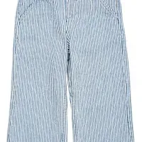 Y_D_TWILL_PANT_W__WIDE_LEG_Blauw