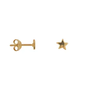 _Mini_Star_Stud_Earring_Gold_Plated_Goud