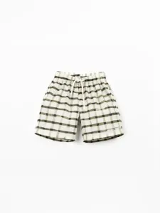 _PRINTED_WOVEN_SHORTS_Groen