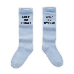 socks_chef_du_burger_Blauw